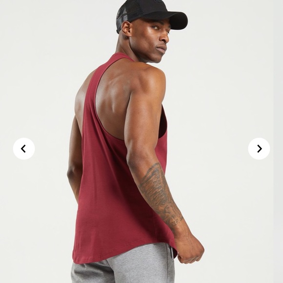 *SOLD* GYMSHARK Block Stringer Racerback Tank - Picture 6 of 7